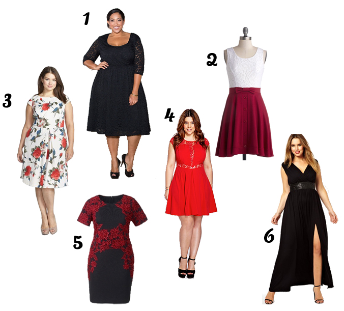 The Curvy Elle: 6 Valentine’s Day Dresses (Plus Size)